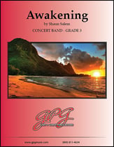 Awakening Concert Band sheet music cover